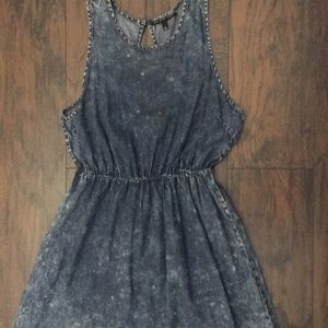 Off washed blue dress only worn once